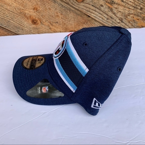 New Tennessee Titans Hat Cap - Size M /L - New Era 39Thirty - Blue - NFL - Picture 3 of 6